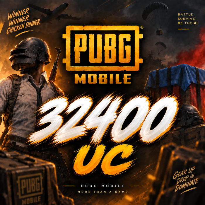 PUBG Mobile 32400 UC