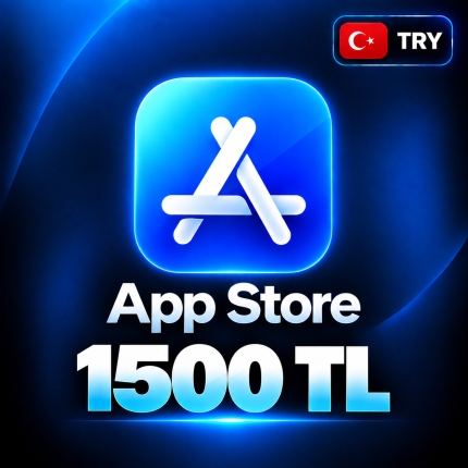 1500 TL App Store Card