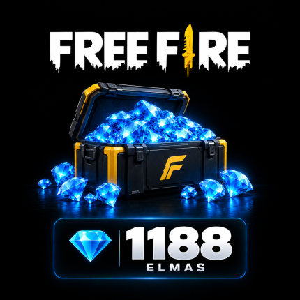 Free Fire Global 1188 Elmas