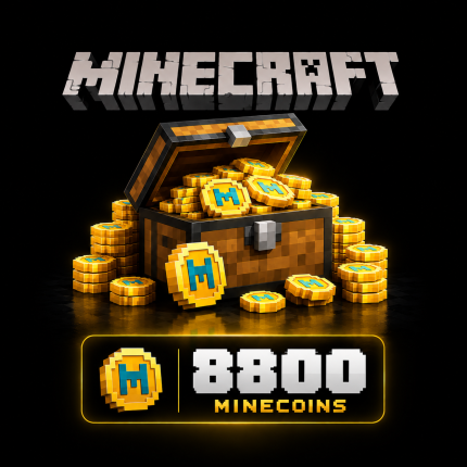 Minecoins Pack - 8800 Coins